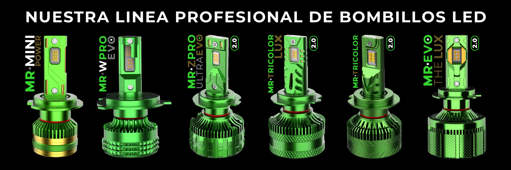 1 Nuestra linea profesional de bombillos led